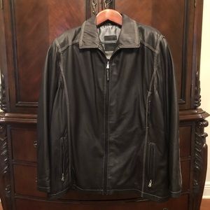 Lamb Skin Black Leather Jacket